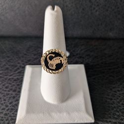 YG Onyx Scorpio/Scorpion Ring