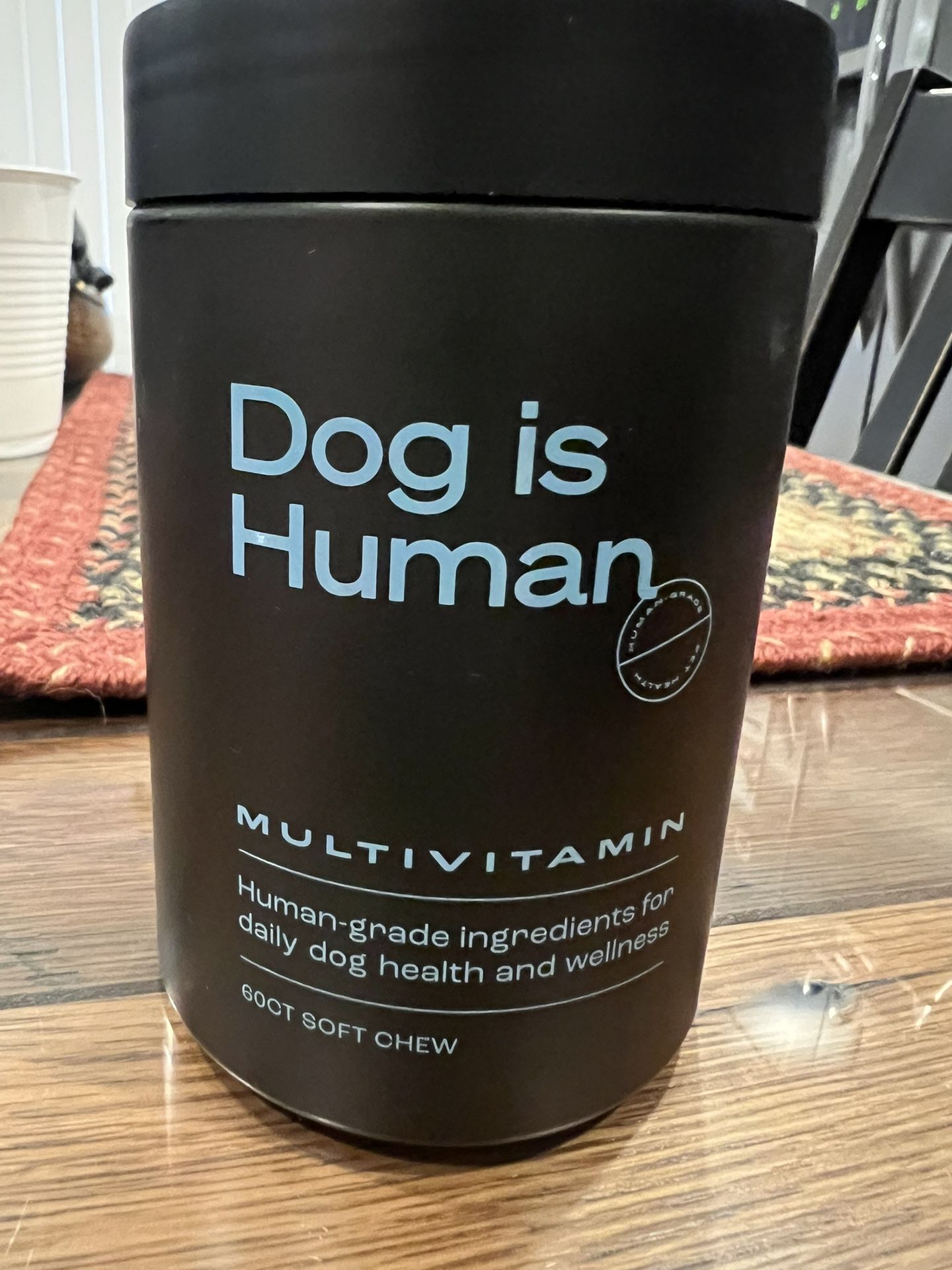 Dog Is Human, 60ct Chew Bottle