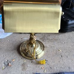 Antique Bankers Lamp 
