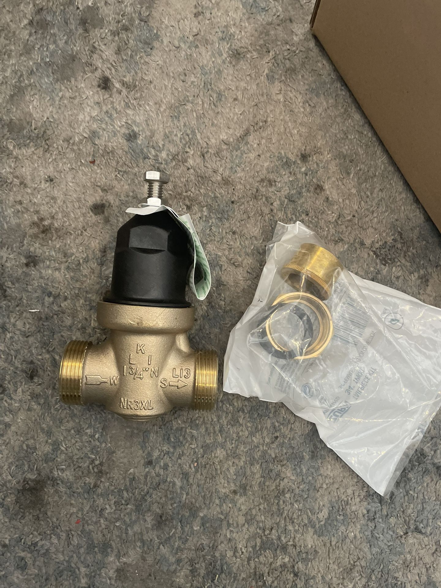 Wilkins 3/4 in. NR3XL Pressure Reducing Valve Single Union Female x Female NPT Connection Lead Free