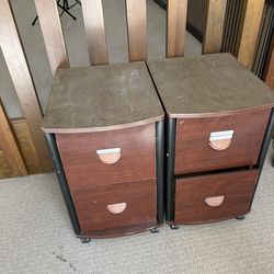 2 file drawers