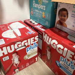 Diapers All sizes/ brands