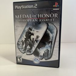 Medal of Honor European Assault (PS2 PlayStation 2) Black Label - Complete CIB