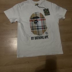 White Bape Shirt Size M