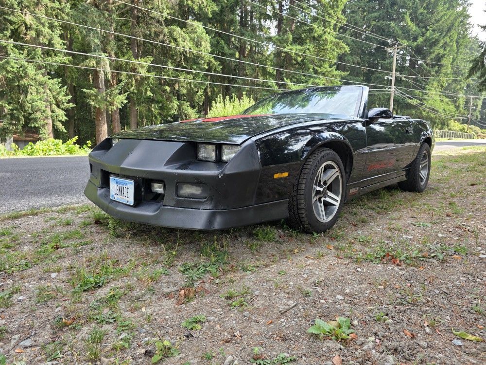 Build Restore And Drive Iroc Z 5.7L V8 5 SPEED Manual Drop Top Classic Muscle