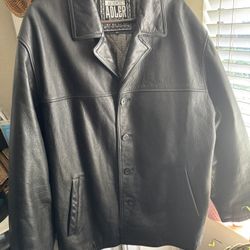 Authentic Adler Genuine Men’s Leather Coat
