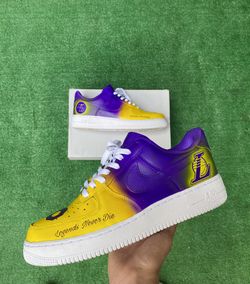Custom Kobe x Lakers AF1