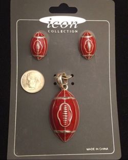 Football Jewelry Set