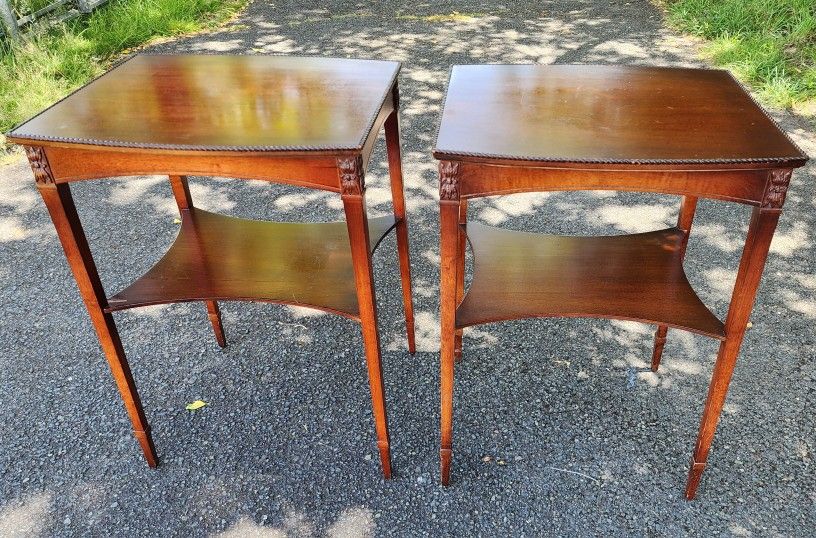 Mid Century Modern Zangerle&Peterson Side Tables