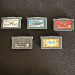 Gameboy Advance Game Cartridges
