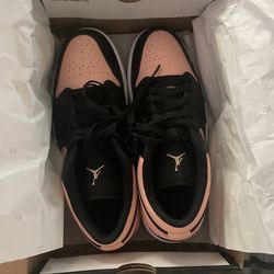Jordan 1 low crimson tint
