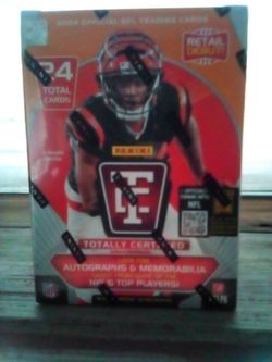 2024 PANINI FOOTBALL CARDS  UNOPENED BOX