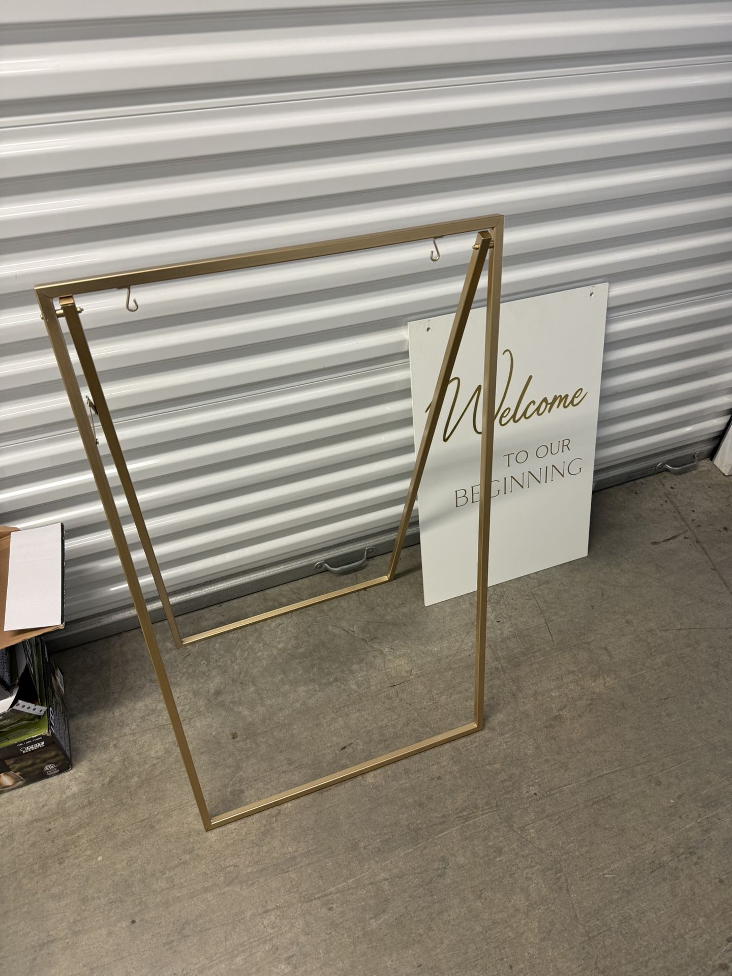 Wedding Welcome Sign