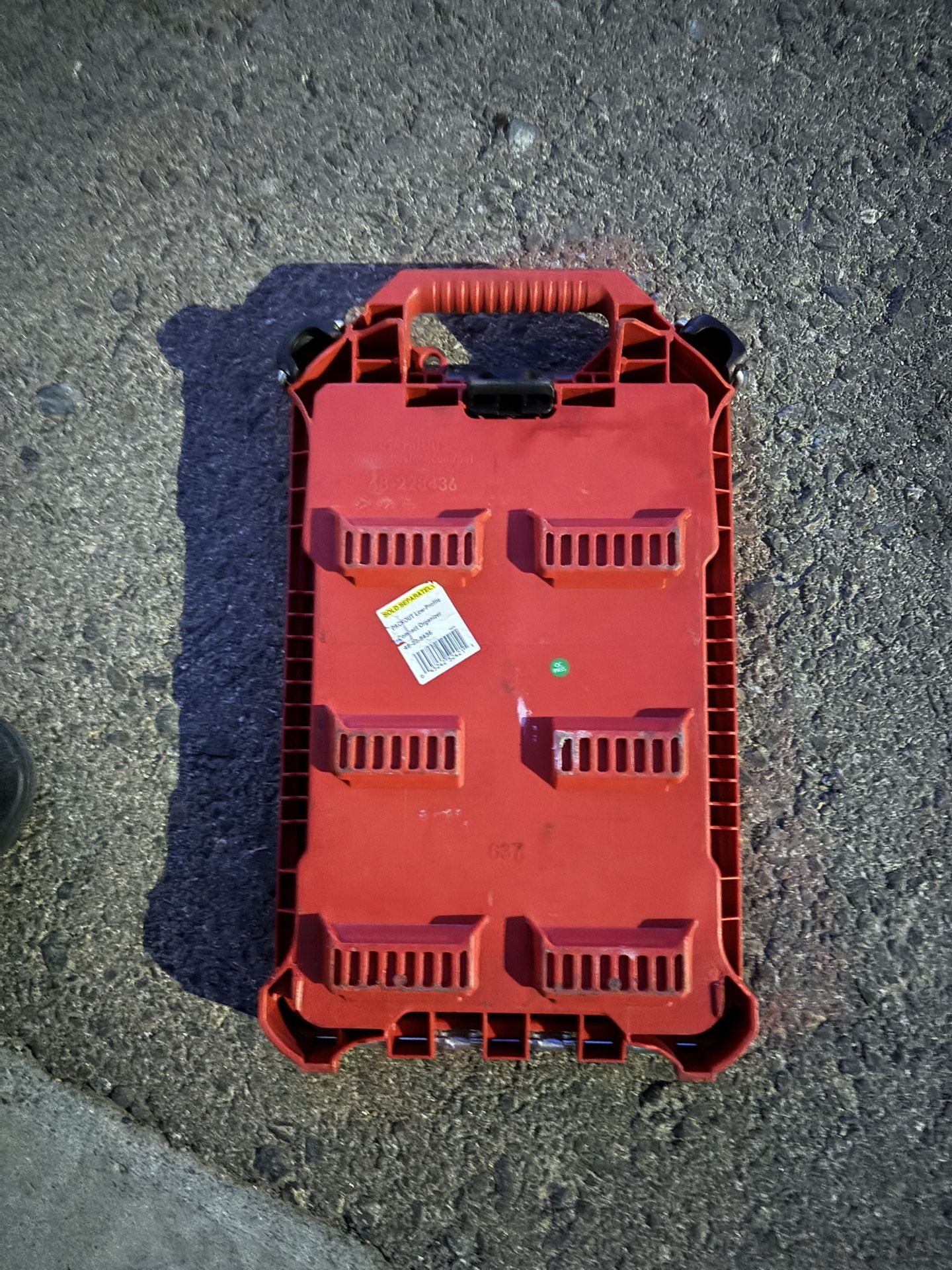 Milwauke Pack out Organizer Box. 
