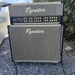 Egnater Tourmaster 4100 Tube Amp Stack Read Listing!