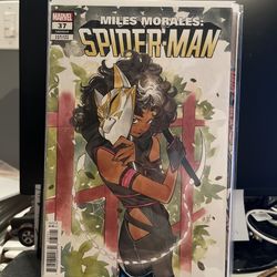 Miles Morales Spider-Man #37 - Peach Momoko Variant