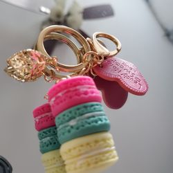 Macarons Keychain 