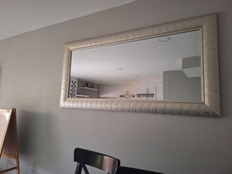 Large Decorative Wall Mirror – 67" x 33" – Excellent Condition