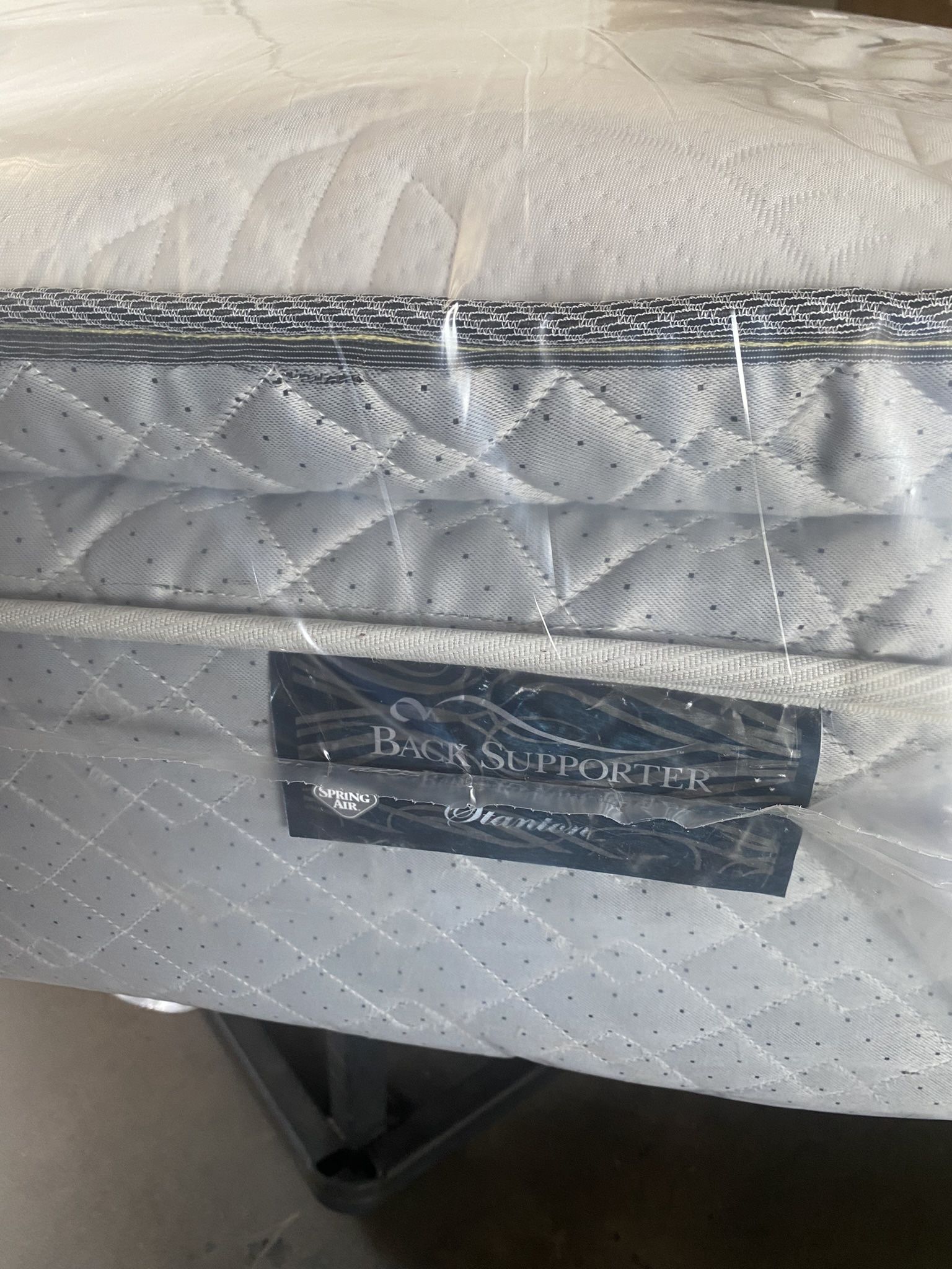 Brand New Pillow Top Queen Size Mattress And Box