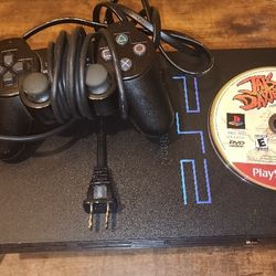 Ps2 With 4 Games 