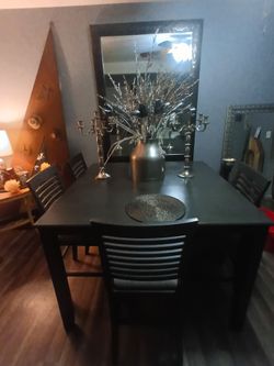 Table and chairs