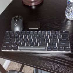 Keyboard And Mouse Comes With Cords And The Mouse Comes With The Box Not Damaged 