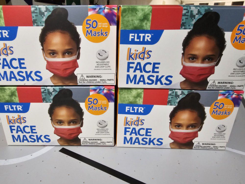 200 Kids Face Masks