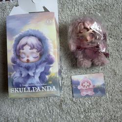 Skullpanda Windflower L’impressionnime Plush Keychain Pendant