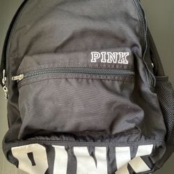 Black Backpack With Laptop Compartment, Victoria’s Secret Pink