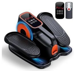 Under Desk Elliptical Machine, Electric Ellipse Leg Exerciser, Quiet Portable Elliptical Machine