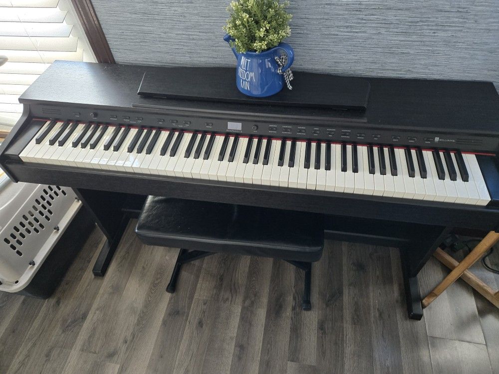 Williams RHAPSODY2 88-Key Console Digital Piano