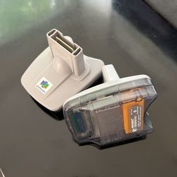 2 Nintendo 64 N64 gameboy transfer pack