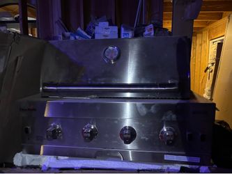 Natural gas grill