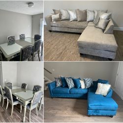 BRAND NEW DINING AND LIVING ROOM COMBO $1590! DELIVERY INCLUDED !!