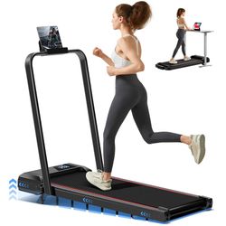 Treadmill Folding 3-in-1 Walking Pad  6.5MPH