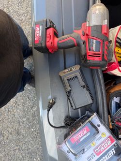 Earthquake XT 20V Cordless Impact Wrench Set