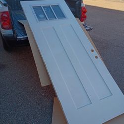 36 x 96 Exterior Entri Door  Read Description 