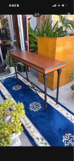 Antique made by Bombay and Company beautiful hallway, entry table