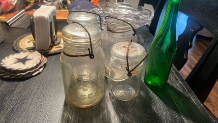 Tons Old jars and oil memorabilia