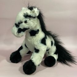 Bass Pro Shops Floppy Pinto Horse Plush Stuffed Animal Excellent Used Condition 
