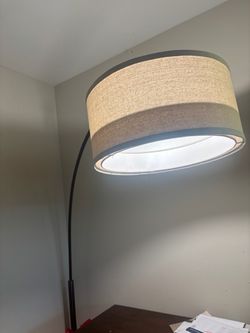 Modern arched floor lamp