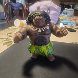 Vintage Disney Moana's Maui Action Figure 
