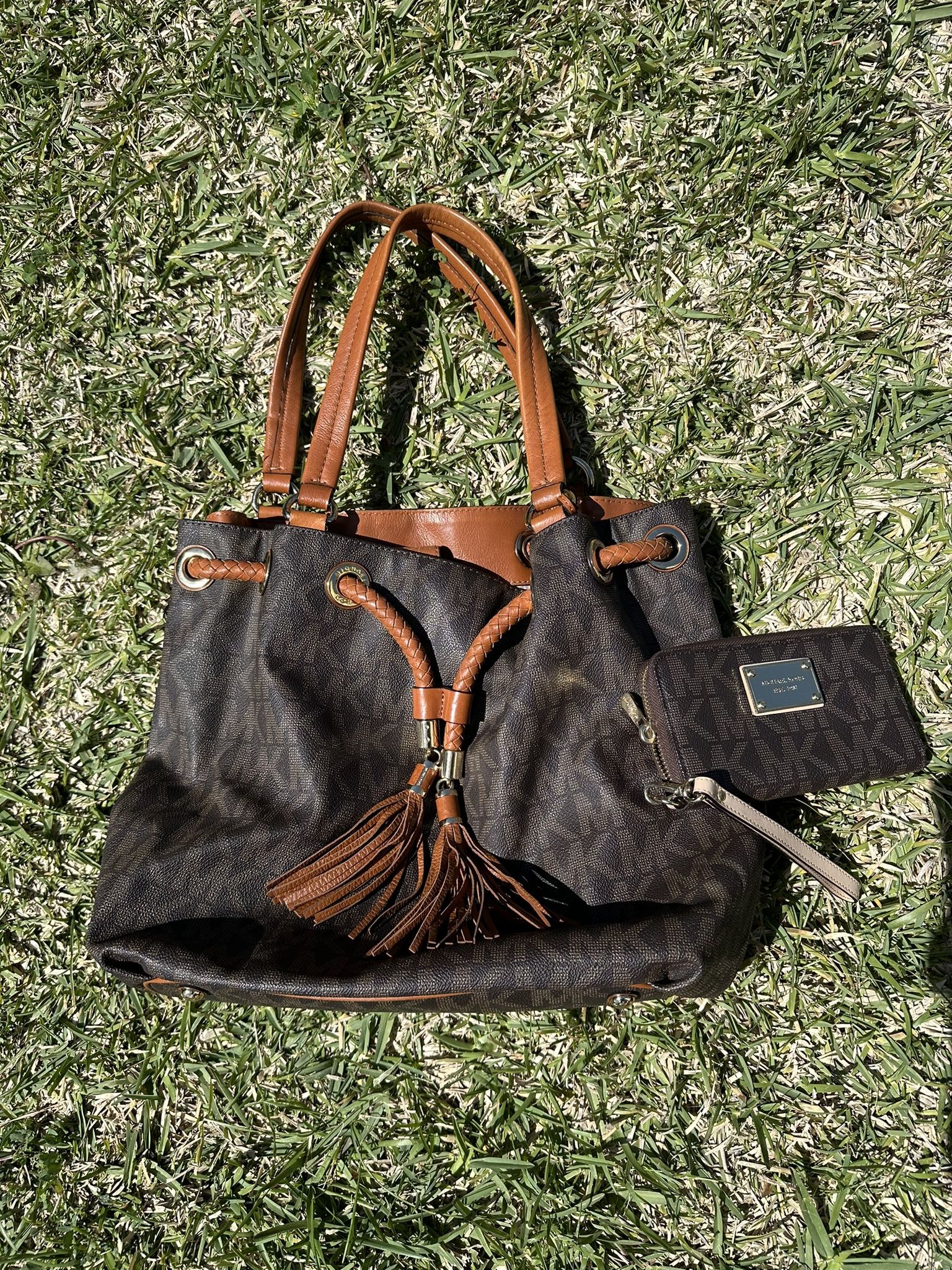 Michael Kors Handbag And Wallet