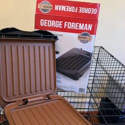 George Foreman Sandwhich Press