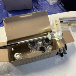 Solar Powered Pathway Lights, Quantity Of Eight