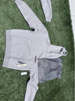 Dark oat essentials hoodie size medium