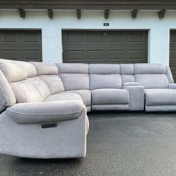 🛋️ Sofa/Couch Sectional - PROFESSIONALLY CLEANED - Recliners - Gray - Delivery Available 🚛