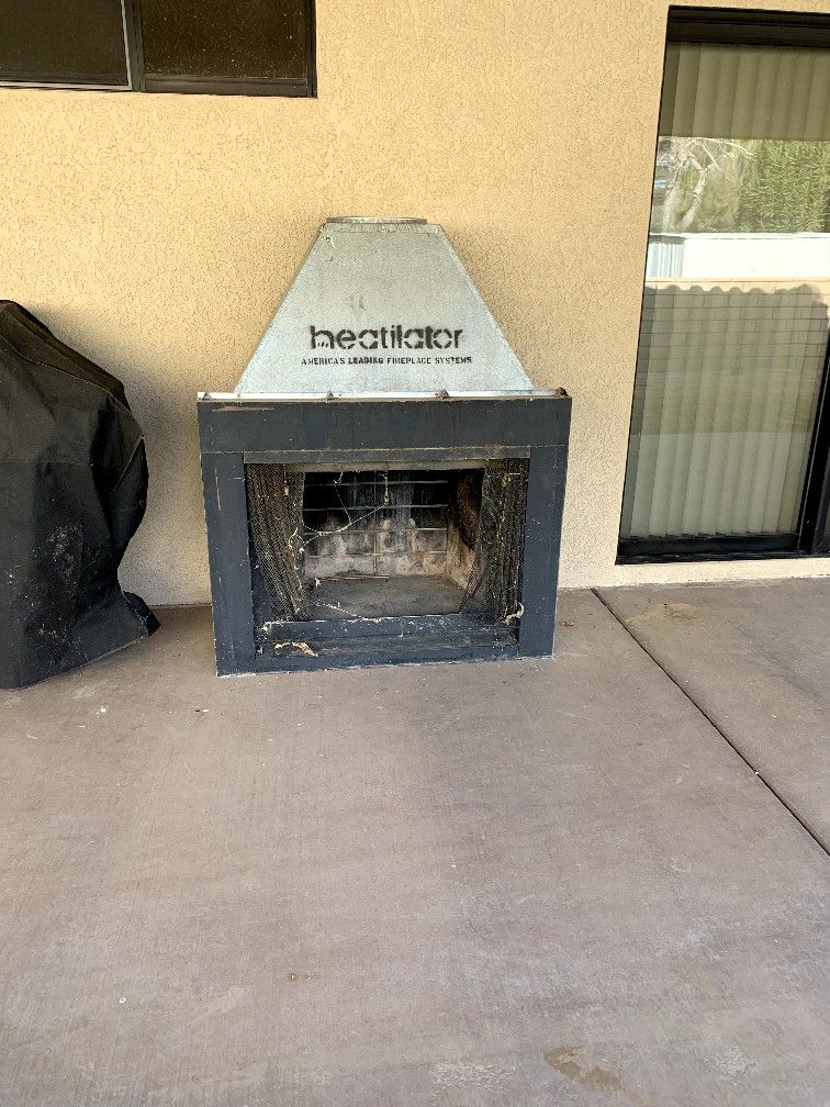 Heatitator Outdoor Fireplace