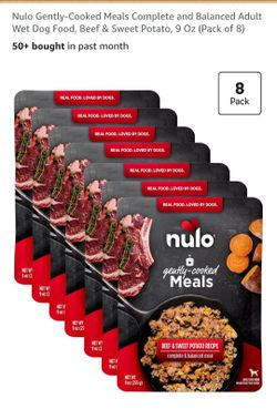 Nulo Gently-Cooked Wet Dog Food, 8-Pack