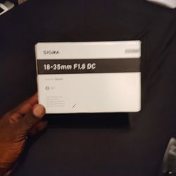 Sigma 18-35 mm F1.8 DC